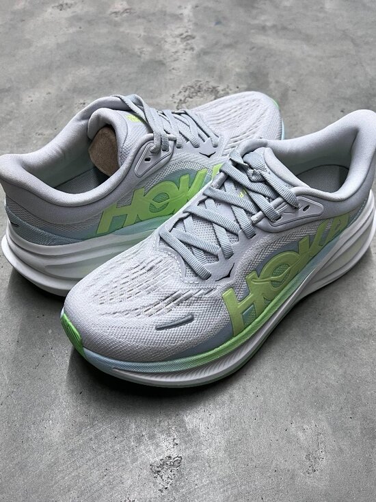 Hoka One One Shoes - Hoka Clifton Pro Cosmic Grey Neon Wmn's Running Shoes 1176530/CNNY - New